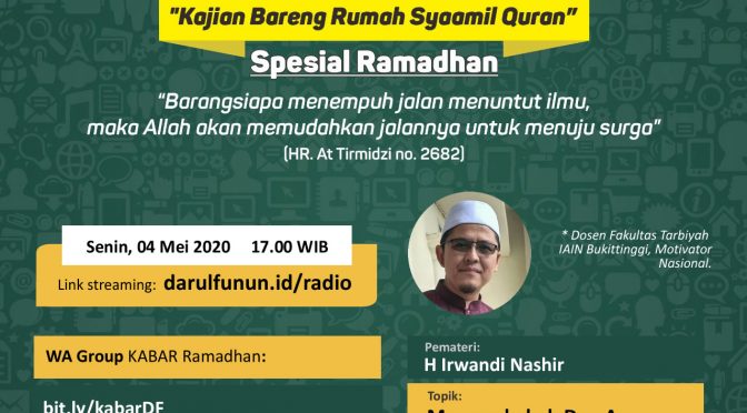 Memperkokoh Dua Asas dalam ber-Islam