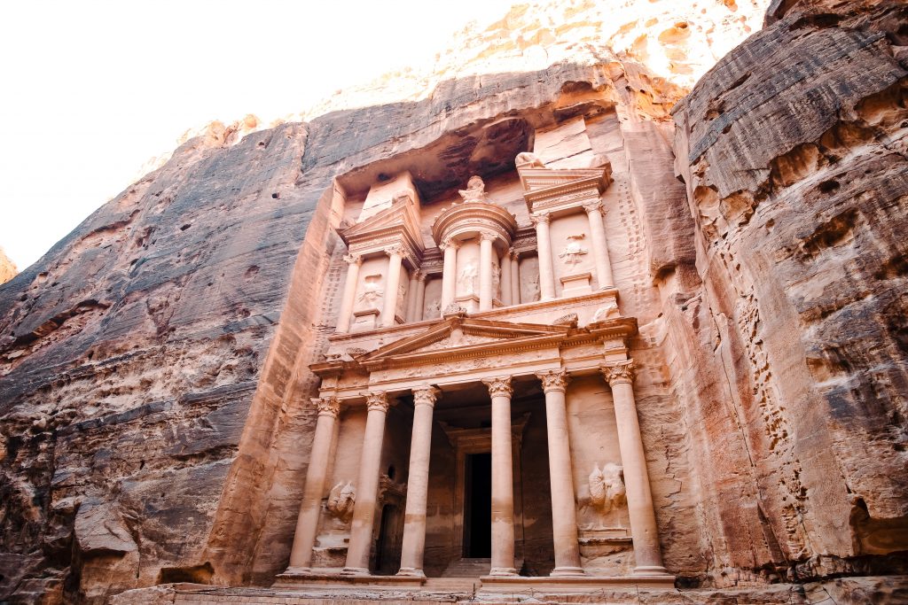 Petra Jordan during daytime