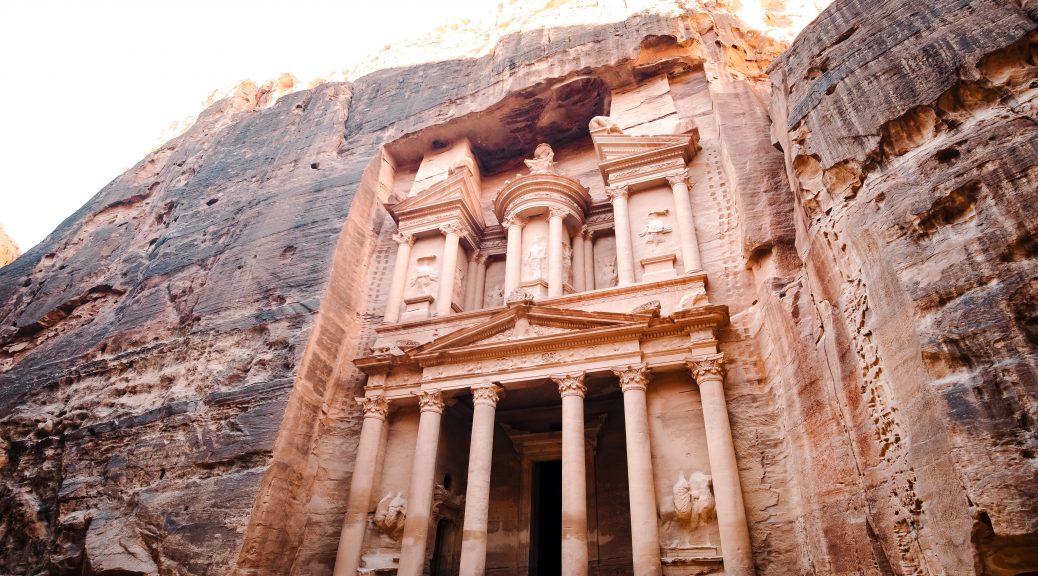Petra Jordan during daytime