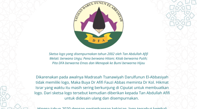 Siapa Pembuat Logo Darulfunun El-Abbasiyah